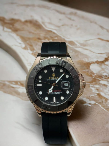 Rolex Rubber Strap Premium Quality Watch